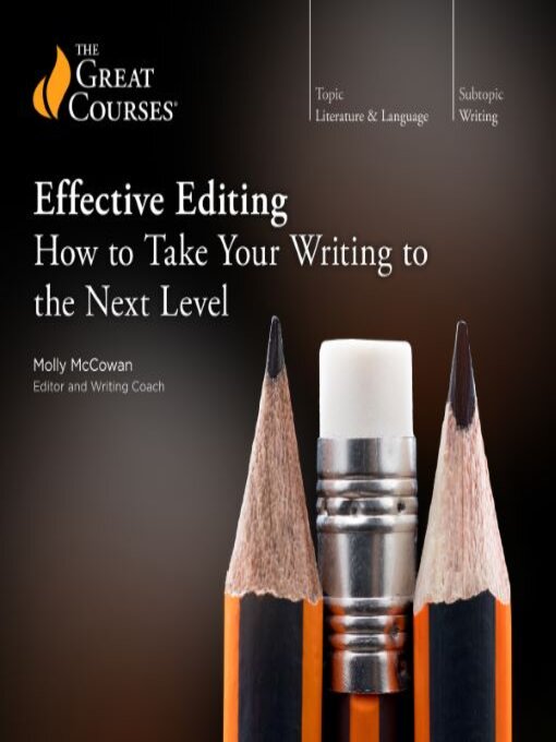 Title details for Effective Editing by Molly McCowan - Available